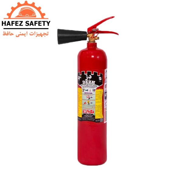 کپسول آتش نشانی دی اکسید کربن (CO2) دژ 3 کیلویی کپسول آتش نشانی دی اکسید کربن (CO2) دژ 3 کیلویی